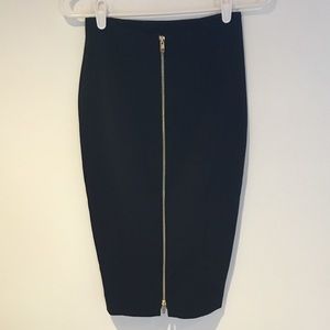 H&M Black Pencil Skirt